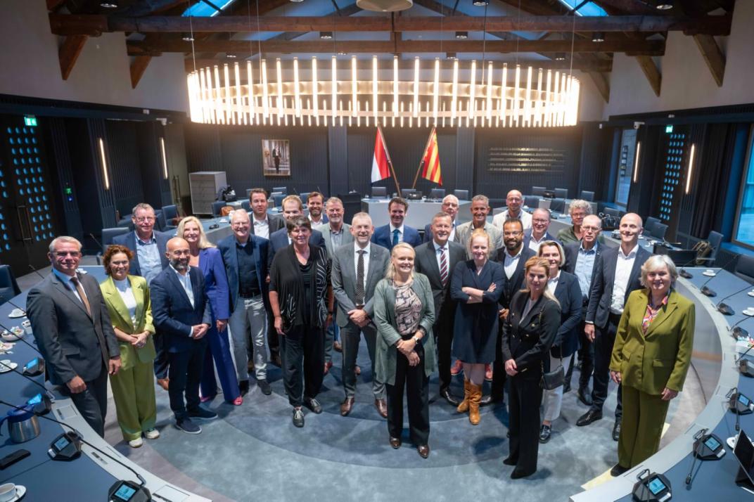 Werkbezoek provincie aan regio Kop